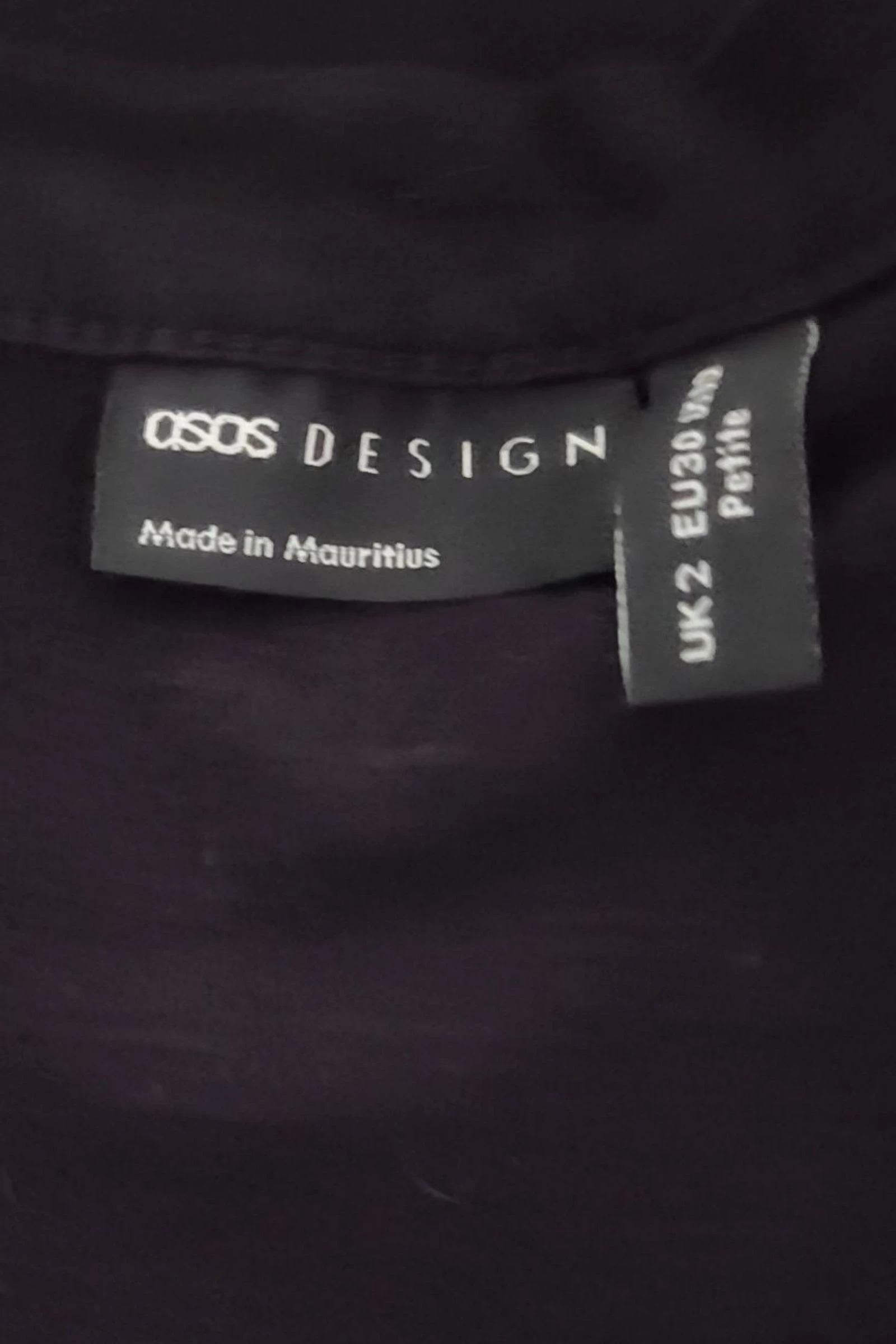 Korte Zwarte Jurk met Knopen Carey by Asos – photo 9